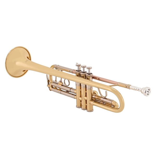 Bach TR501 Bb Trumpet, Lacquer, Side