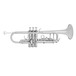 Bach TR501 Bb Trumpet, Silver Plate