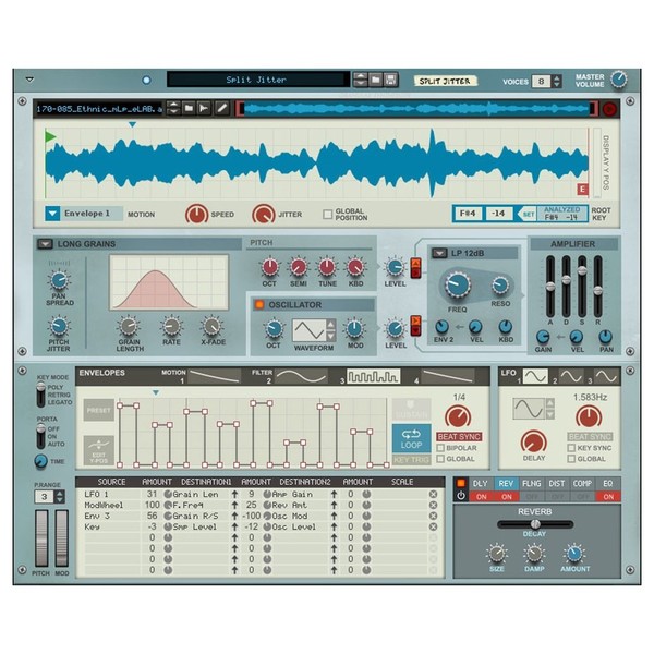 Grain granular synthesizer 
