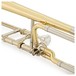 Bach TB502B Student Bb/F Trombone Outfit, Medium/Large Bore, Trigger