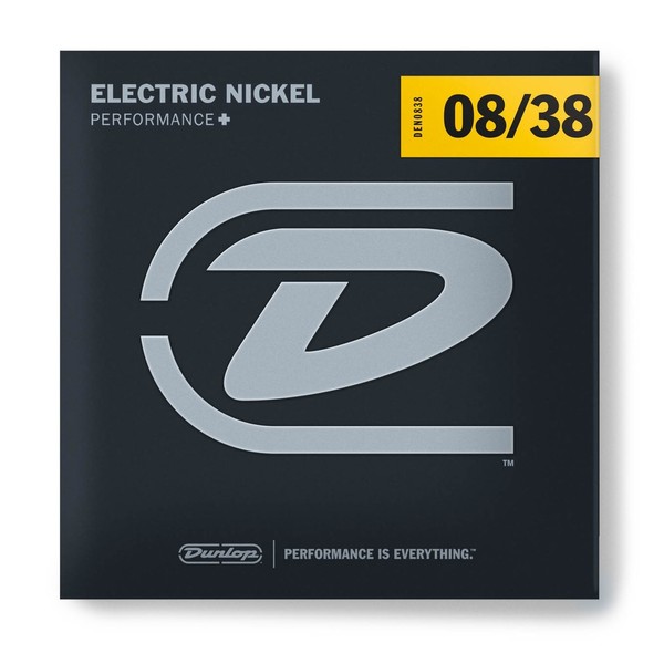 Dunlop Super Light Nickel Electric Guitar Strings - Front View