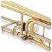 Conn Selmer 525TB Bb/F Tenor Trombone, Clear Lacquer, Mechanism