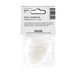 Dunlop White Plastic Thumbpicks Ex Large, Pack of 4 - Rear View