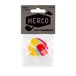 Dunlop Herco Flat Thumbpicks Heavy Gauge, Pack of 3 - Front View