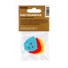 Dunlop Herco Flat Thumbpicks Med Gauge, Pack of 3 - Rear View