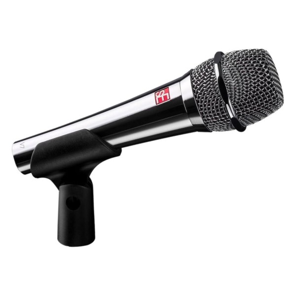 sE Electronics V7 Dynamic Microphone, Chrome, Angle