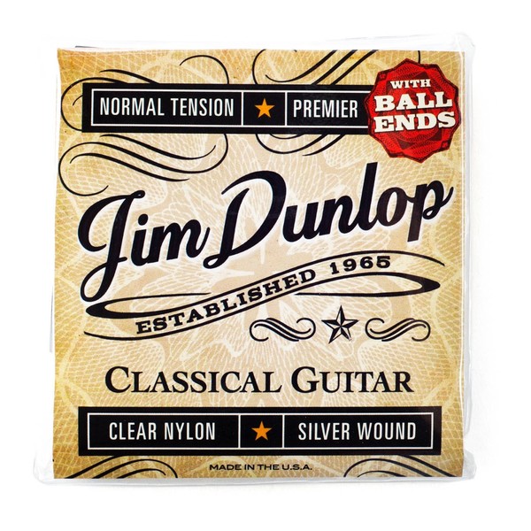 Dunlop Nylon Classical Premier Guitar Strings Ball End - Main