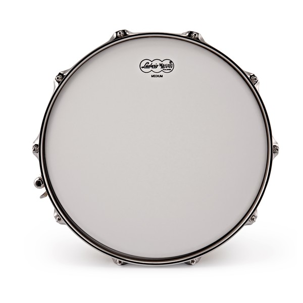 Ludwig 14 x 6.5" Super Series Brass w/Nickel HW Snare Drum skin