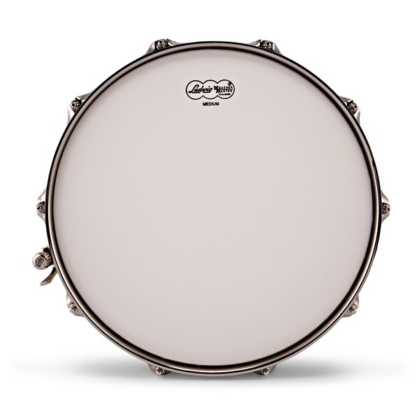 Ludwig 14 x 5" Super Series Brass w/Nickel HW Snare Drum skin
