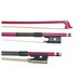 P&H Violin Bow Pink Fiberglass, 3/4