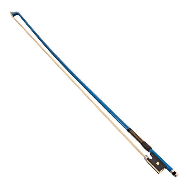 P&H Violin Bow Blue Fibreglass, 3/4