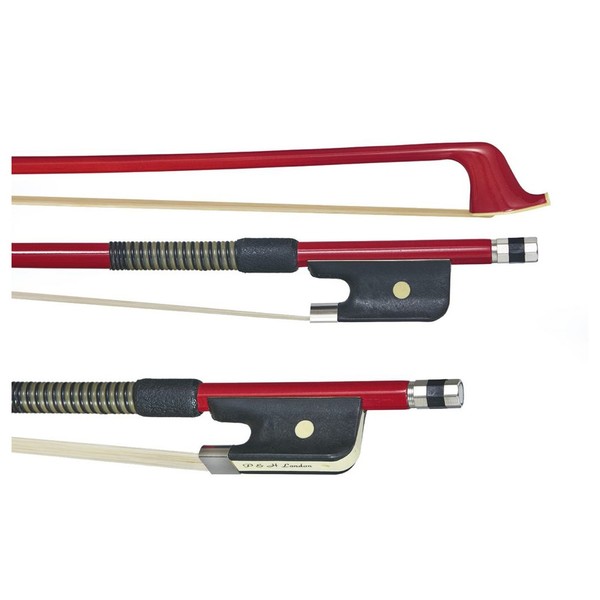 P&H Cello Bow Red Fibreglass, 1/2