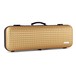 Gewa Diamond Oblong Violin Case, Gold angle