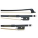 P&H Double Bass Bow Bow Black Fibreglass, 4/4-3/4