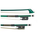 P&H Double Bass Bow Green Fibreglass, 4/4-3/4