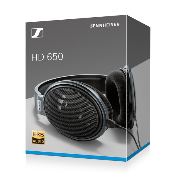 Sennheiser HD 650 Audiofilskie, otwarte słuchawki dynamiczne HD