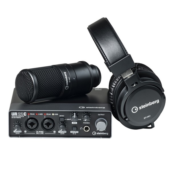 Steinberg UR22C Recording Pack | Gear4music