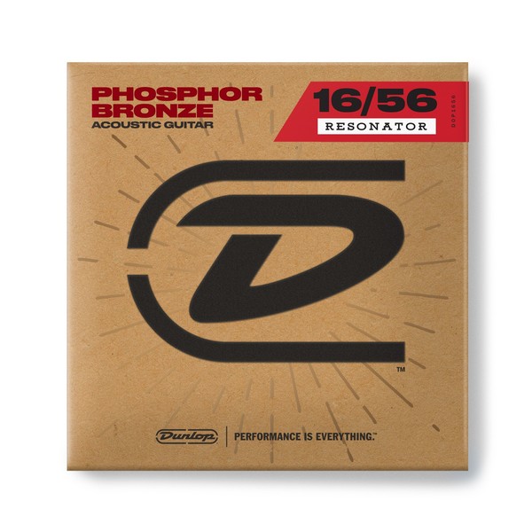 Jim Dunlop Resonator Phosphor Bronze 7 String Set (Spare E)