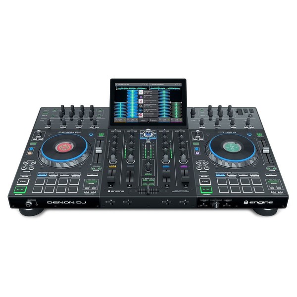Denon DJ Prime 4 Standalone DJ System with 10" Touchscreen - Front