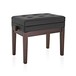 Deluxe Piano Stool with Storage by Gear4music, RW