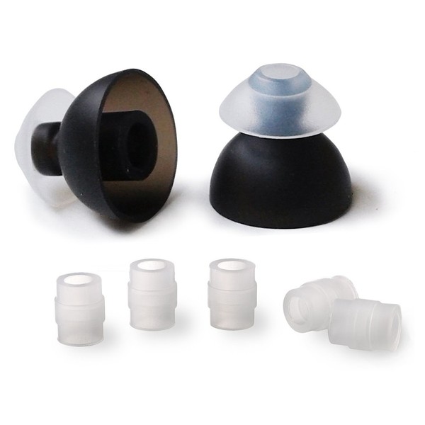 SpinFit CP240-L Silicone Eartips (1 Pair + 5 Inserts-Large) - Main