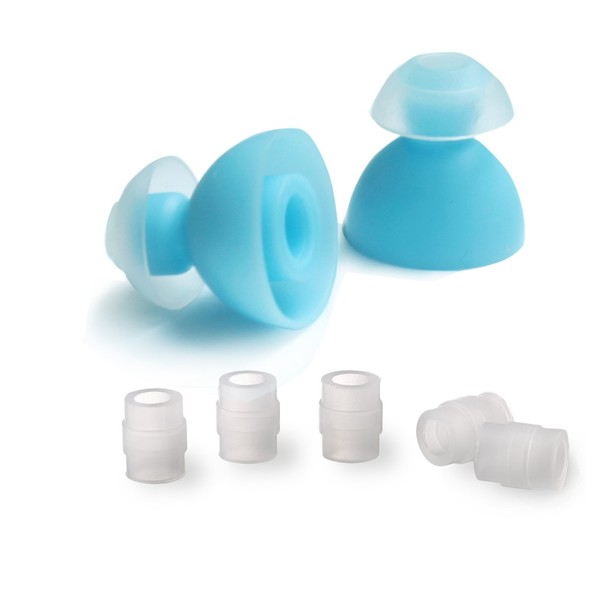 SpinFit CP240-S Silicone Eartips (1 Pair + 5 Inserts-Small) - Main