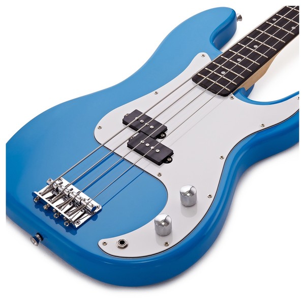 LA Bass Guitar by Gear4music, Blue