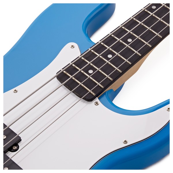 LA Bass Guitar Blue, 15W Bass Amp Pack