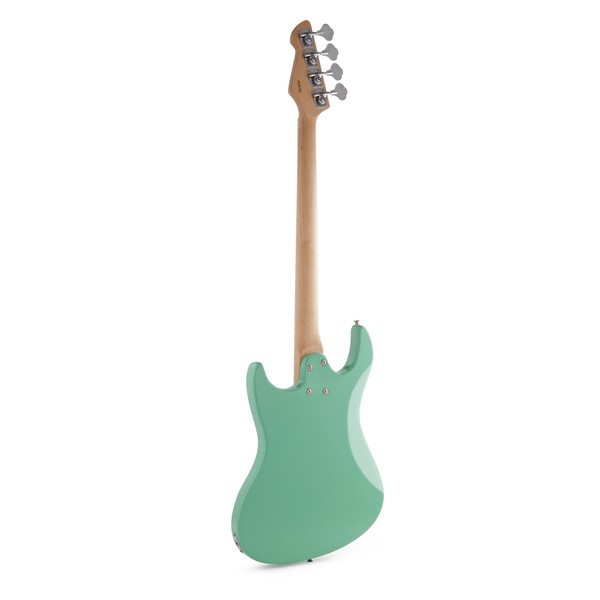 LA II Bass Guitar Seafoam Green, 15W Bass Amp Pack