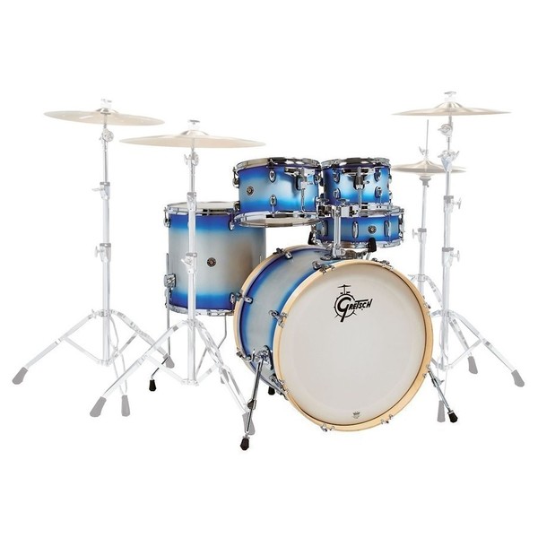 Gretsch Catalina Birch 20'' Fusion 5pc Shell Pack, Blue-Silver Duco - main image 