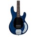 Sterling SUB Ray4 Bass JTB, Trans Blue Satin - 