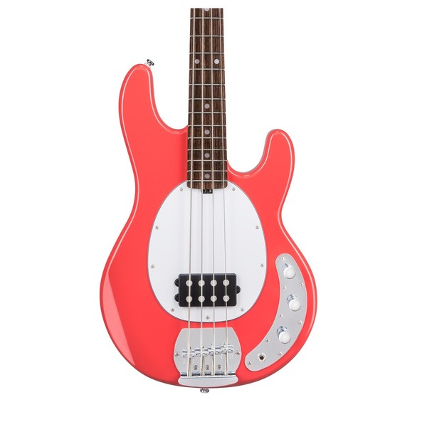 Sterling SUB Ray4 Bass JTB, Fiesta Red - Body