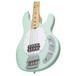 Sterling SUB Ray4 Bass MN, Mint Green - Body Angle