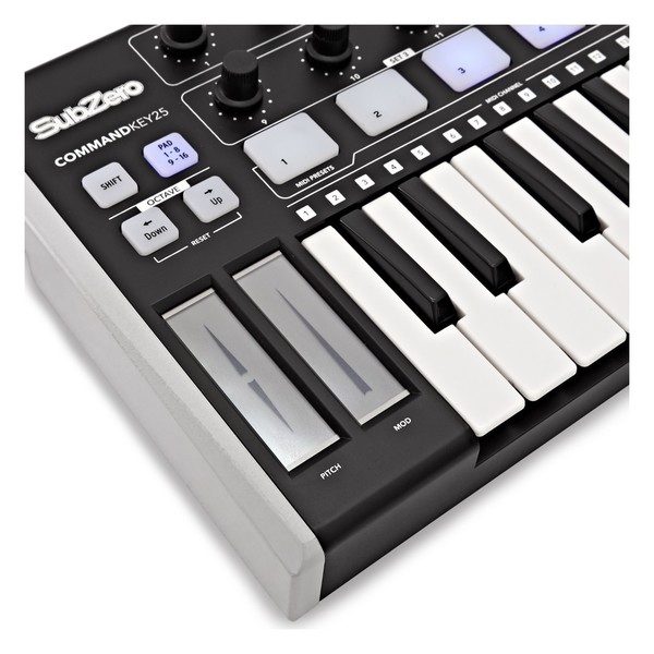 SubZero CommandKey25 Universal MIDI Controller