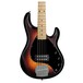 Sterling SUB Ray5 Bass MN, Vintage Sunburst Satin - Body Front