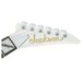 Jackson Pro Series King V KVT, Snow White - headstock