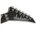 Jackson KEXQ X Series Kelly, Cherry Burst - headstock