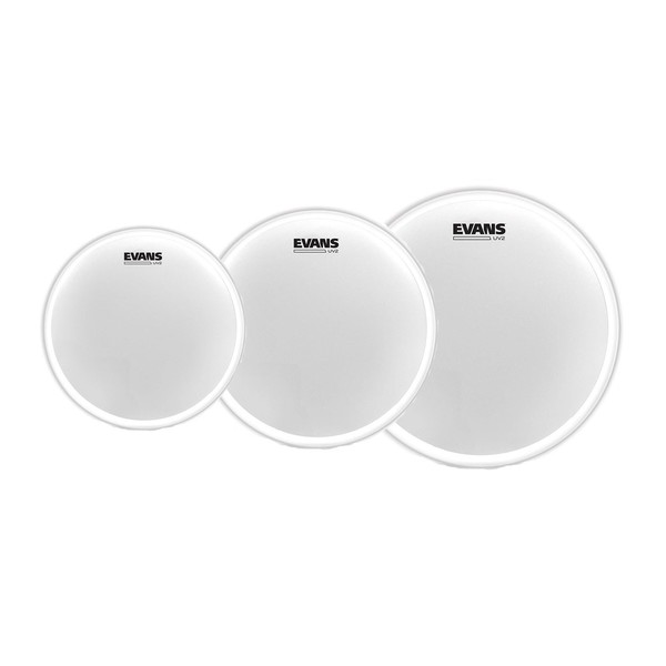 Evans UV2 Coated Standard Tom Pack 12", 13", 16" Heads