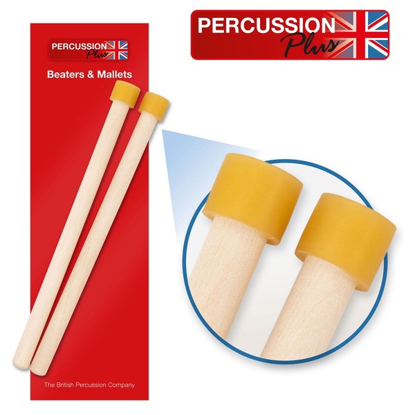 Percussion Plus Double Tenor Steel Pan Sticks