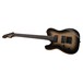 ESP LTD TE-1000 Evertune Left Handed, Black Natural Burst - slanted