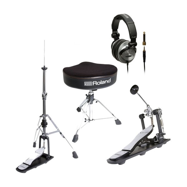 Roland TD-25KV V-Drums Premium Electronic Drum Kit Bundle at