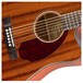 Fender CD-140SCE Dreadnought Electro Acoustic, Mahogany - soundhole