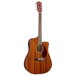 Fender CD-140SCE Dreadnought Electro Acoustic, Mahogany - left