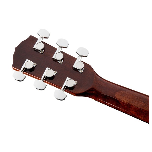 Fender CD-140SCE Dreadnought Electro Acoustic, Mahogany - headstock back