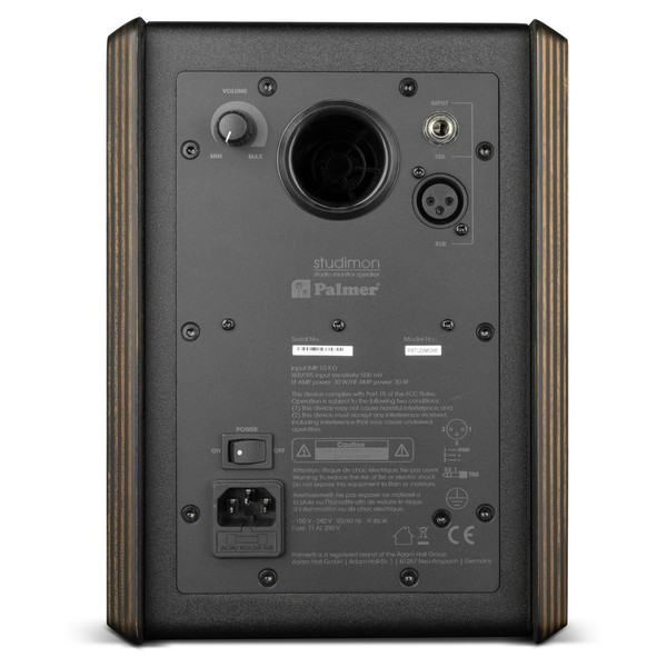 Palmer Studio Monitor - Rear