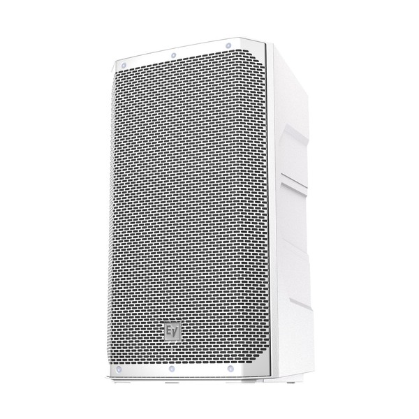 Electro-Voice ELX200-12P-W 12'' Active Speaker, White, Front