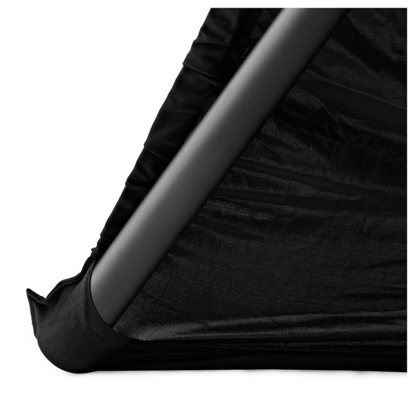 Speaker Stand Scrim Cover, Black by Gear4music