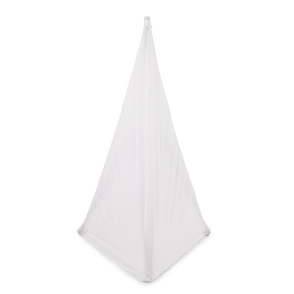 Speaker Stand Scrim Cover, White by Gear4music