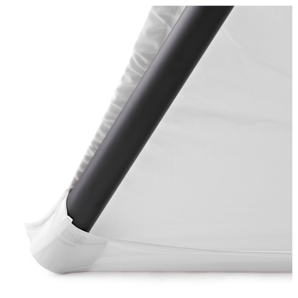 Speaker Stand Scrim Cover, White by Gear4music at Gear4music