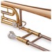 Yamaha YSL356 Student Bb/F Trombone, Thumb Rest